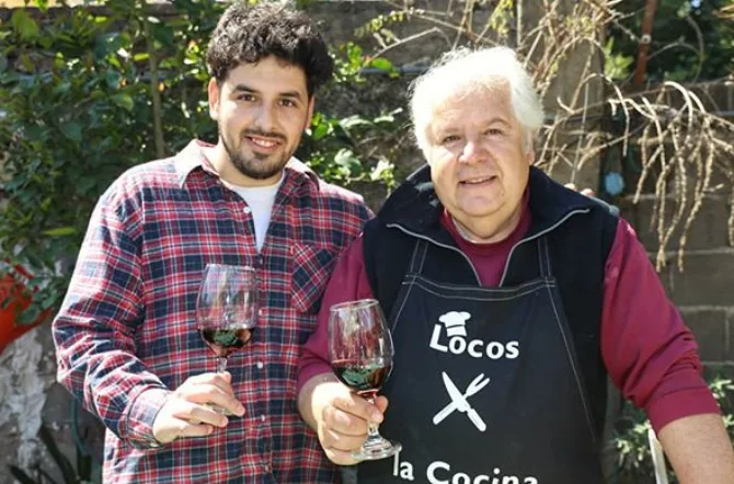 Foto de Willy y Pablo